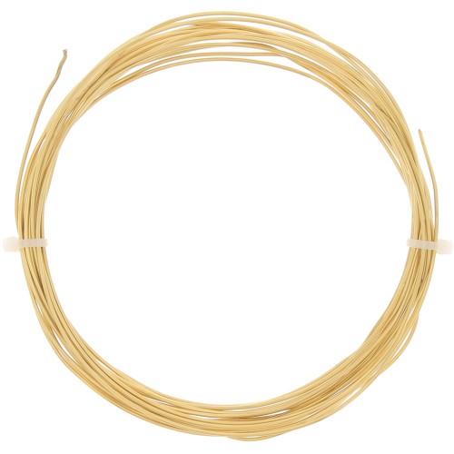 Alambre flexible redondo de 1 mm - Acero inoxidable dorado 304L x5m