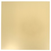 Placa de latón 200x200 mm - espesor 0,6 mm - Latón x1