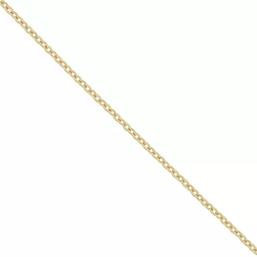 Cadena Forçat Martillada 3.1 mm - Oro 316L Acero Inoxidable x1m