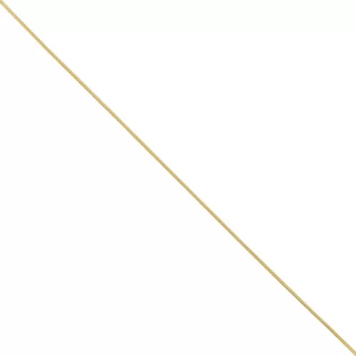 Cadena Serpentina 0.9 mm - Acero Inoxidable 316L Oro x50cm