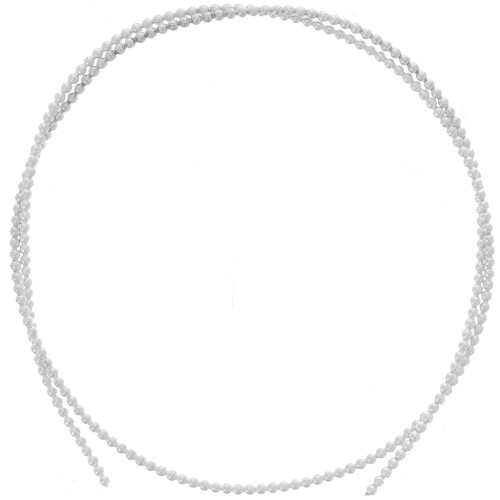 Hilo semiduro para enfilar - recocido - 2 mm - Plata 925 x50cm