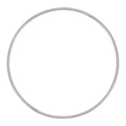 Pulsera Boda Lisa 59mm - Muñeca Pequeña - Acero Inoxidable 304L x1