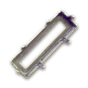 Engaste PureCrystal Princess Baguette 15x5 mm bronce|raw }}