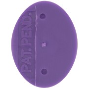 Juego oval de plástico para cabujón 4120 18x13 mm - Violeta x1