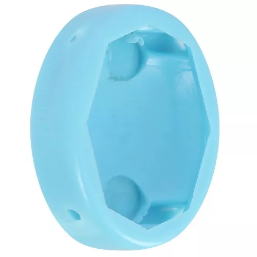 Engaste oval de plástico para cabujón 4120 18x13 mm - Turquesa x1