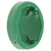 Engaste oval de plástico para cabujón 4120 18x13 mm - Verde oscuro x1|raw }}