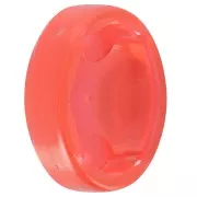 Engaste oval de plástico para cabujón 4120 18x13 mm - Jacinto transparente x1