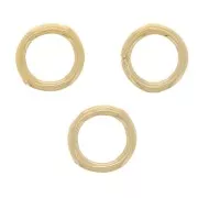 Anillas cerradas 4x0,65 mm - Gold filled x10