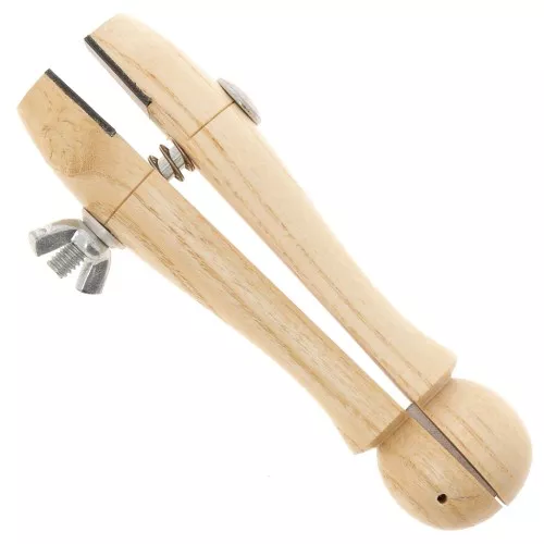 Tornillo de banco de madera 14 cm - Natural x1
