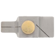 Plantilla de corte 63x25 mm - acero multiángulo x1