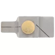 Plantilla de corte 63x25 mm - acero multiángulo x1