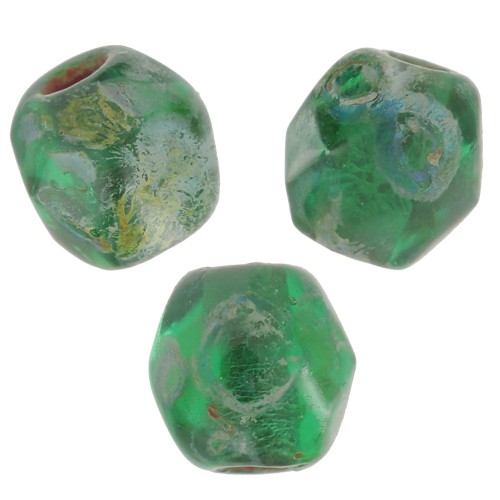 Facetas 3 mm - Travertino Verde Oscuro x50