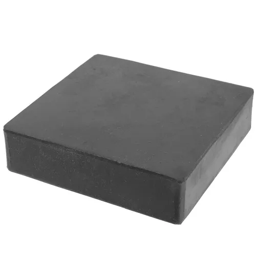 Taco para golpear - Montón de goma - 10 x10 cm x 1