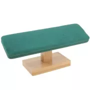 Joyero - Expositor para pulseras 9x20cm Bambú - Gamuza verde x1