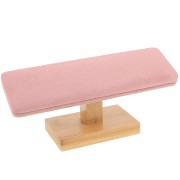 Joyero - Expositor para pulseras 9x20cm Bambú - Gamuza rosa x1|raw }}