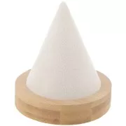 Soporte cónico para pulseras 11x9,5 cm - Bambú - Ante Beige x1