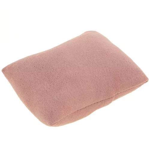 Joyero - cojín para pulseras y relojes 9x8 cm - Gamuza rosa x1
