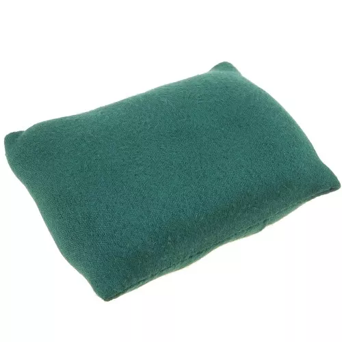 Joyero - cojín para pulseras y relojes 9x8 cm - Gamuza Verde x1
