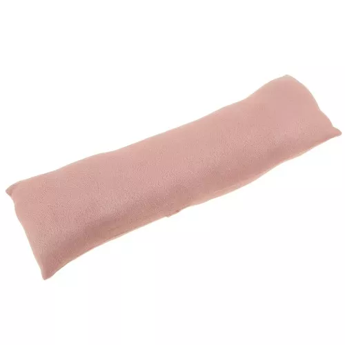 Joyero - cojín largo para pulseras 26x9 cm - Gamuza rosa x1
