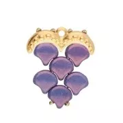 Ginko Duo 20x8 mm Avolathonisi III punta para bordón - Arg Envejecido