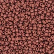 Cuentas de Rocalla Preciosa 11/0 de 2 mm - Opaco «Milk Chocolate» x 20 g