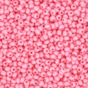 Cuentas de Rocalla Preciosa 11/0 de 2 mm - Opaque Wild Orchid Terra Pearl x 20 g