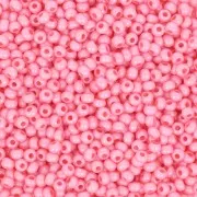 Cuentas de Rocalla Preciosa 11/0 de 2 mm - Opaque Wild Orchid Terra Pearl x 20 g