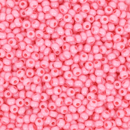 Cuentas de Rocalla Preciosa 11/0 de 2 mm - Opaque Wild Orchid Terra Pearl x 20 g