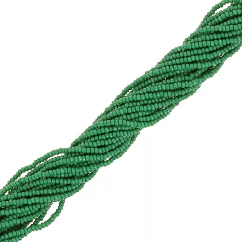 Charlottes Preciosa 11/0 - Verde oscuro opaco x20g