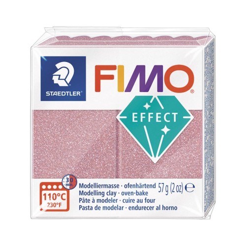 Fimo Effect Paste 57gr - Purpurina oro rosa (n°212)
