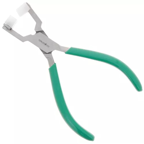 Alicates para formar anillos con puntas de nylon - Verde x1