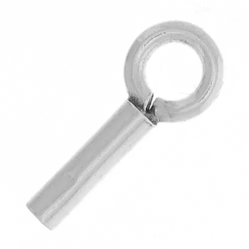 Terminales de alambre 0,6 mm - Plata 925 x4