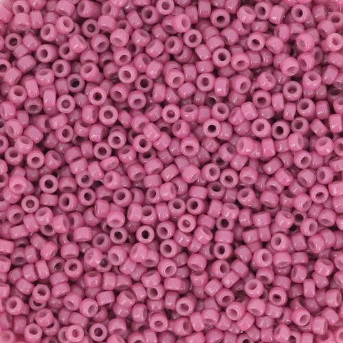 Rocalla Miyuki Duracoat 15/0 4468 - Dyed Opaque Pansy x8g