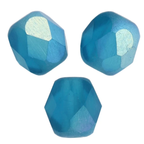 Chapas de 4 mm - Capri Blue AB Mat x50