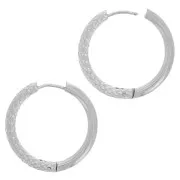 Ganchos criollas lisas y martilladas 26 mm - Acero inoxidable 304 x2