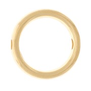 Entrepieza circular hueco de 12 mm - Dorado con oro fino x1|raw }}