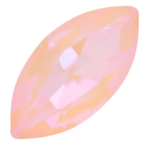 Cabujón navette Aurora A4200 10x5 mm - Cristal Melocotón Delite x1