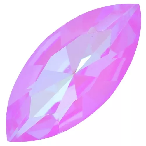 Cabujón navette Aurora A4200 15x7 mm - Cristal Lila Delite x1