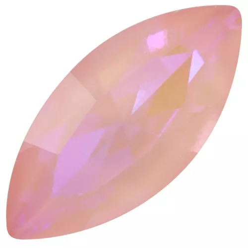 Cabujón navette Aurora A4200 15x7 mm - Cristal Melocotón Delite x1