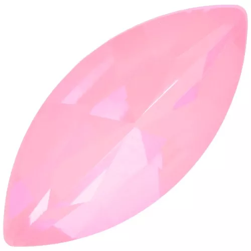 Cabujón navette Aurora A4200 15x7 mm - Polvo de Cristal Rosa Delite x1