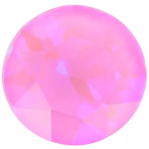 Aurora A1088 8 mm Cabujón Redondo - Cristal Loto Rosa Delite x1