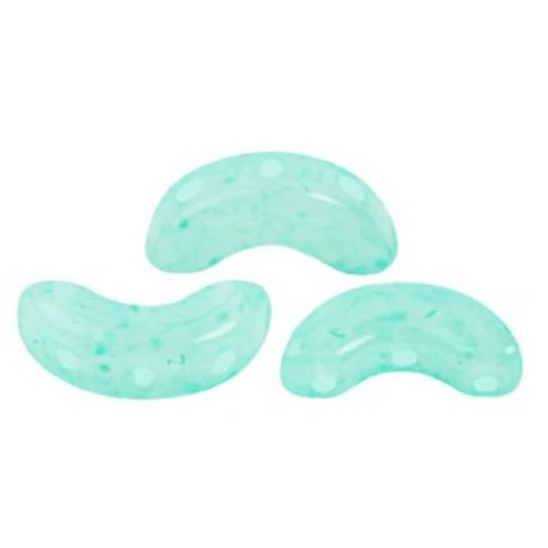 Arcos® by Puca® 5x10 mm - Verde Lechoso Turquesa x10g