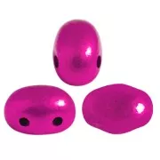 Cuentas de vidrio Samos® by Puca® 7x5 mm - Metalust Hot Pink x10g