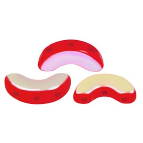 Arcos® by Puca® 5x10 mm - Coral Rojo Opaco AB x10g