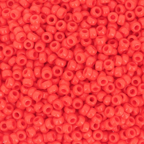 Cuentas Rocalla Miyuki 11/0 407 - Rojo bermellón opaco x 100 g