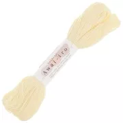 Hilo de bordar para la técnica japonesa Sashiko - Olympus - Pastel limón x40m