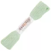 Hilo de bordar para la técnica japonesa Sashiko - Olympus - Pastel mint x40m