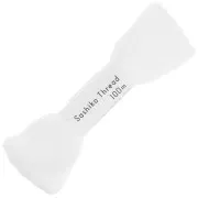 Hilo de bordar japonés Sashiko - Olympus - Blanco x100m