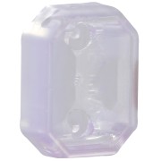 Engaste octogonal de plástico para cabujón 4627 18x13 mm - Ópalo Violeta x1|raw }}