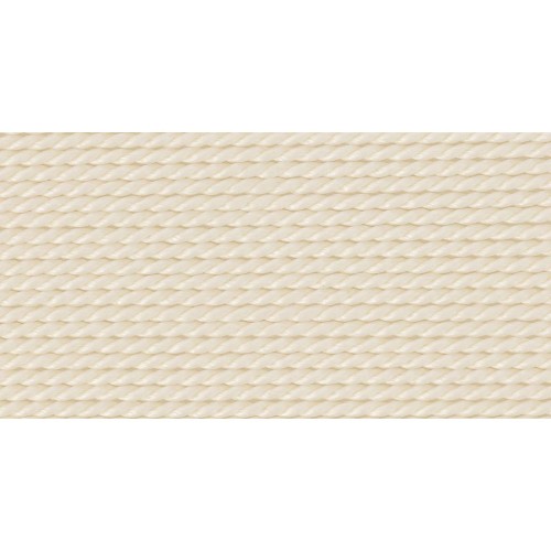 Hilo de seda de 0,70 mm - Blanco x2m